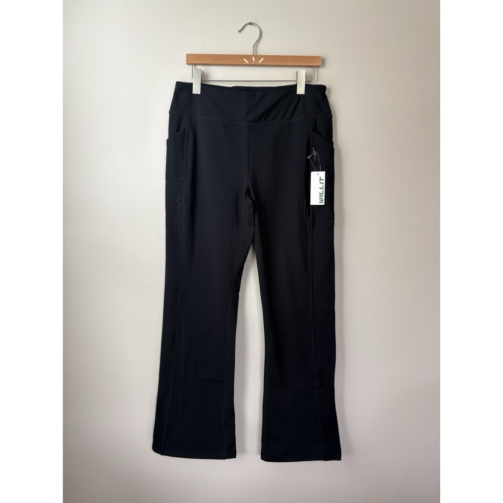 Women's NWT Willit Fleece Lined Yoga Flare Pants Size XL